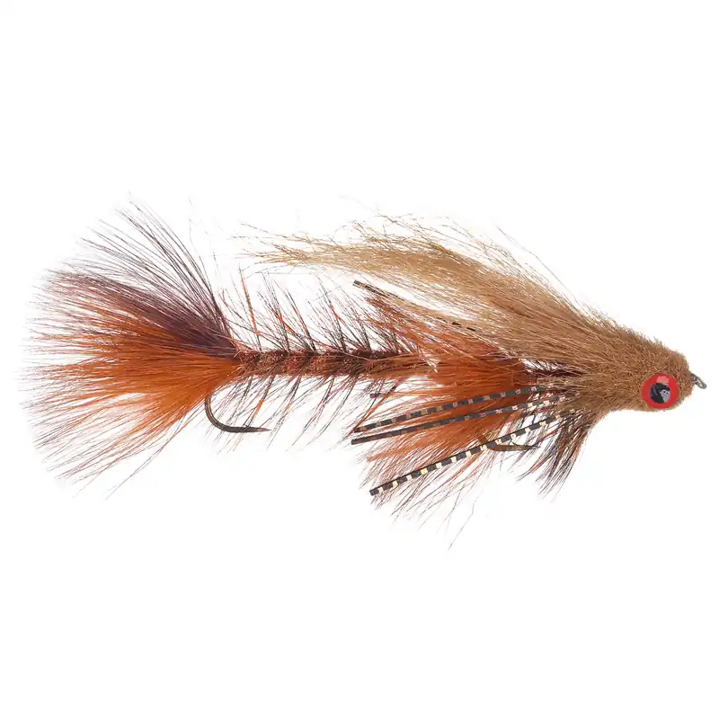 Umpqua Streamer Double Gonga Rust #4 x #4-