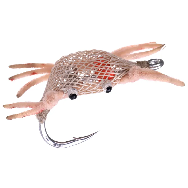 Superflies Alphlexo Crab Big Fish TAN/TAN LEG H/SPOT ORG-