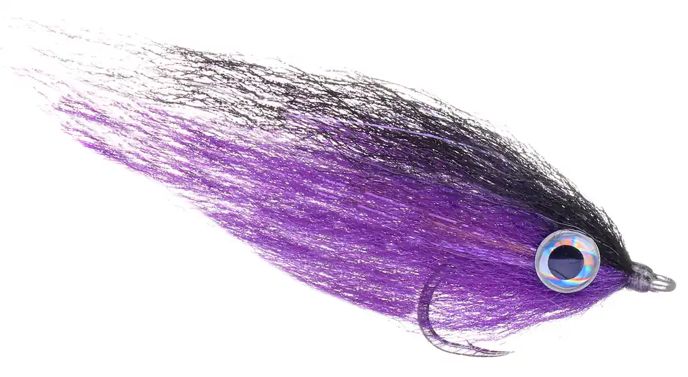 Fishient H2O Streamer - Mirror Image Bunker purple & black-