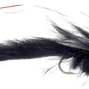 Fulling Mill Streamer Little Rascal Black #6-