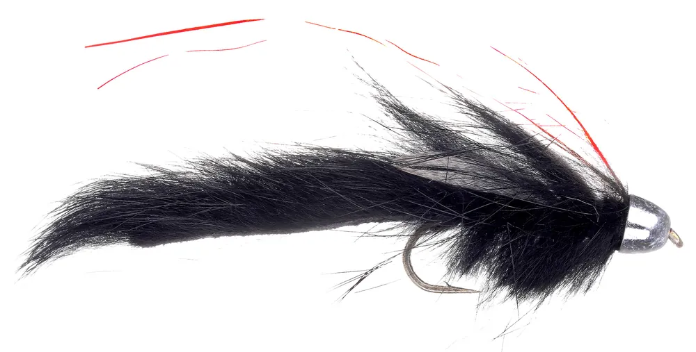 Fulling Mill Streamer Little Rascal Black #6-