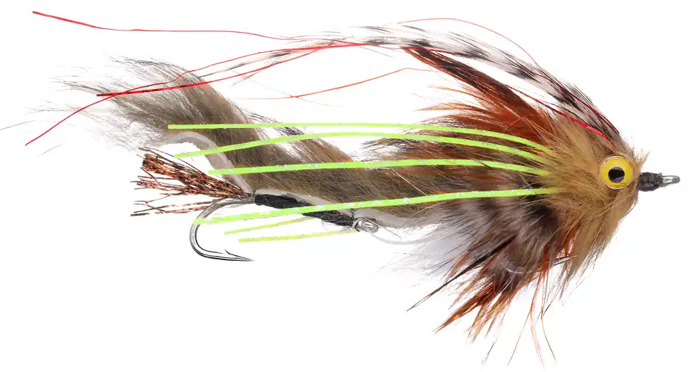 Fulling Mill Streamer Schultzy's Sculpin Tan #4-