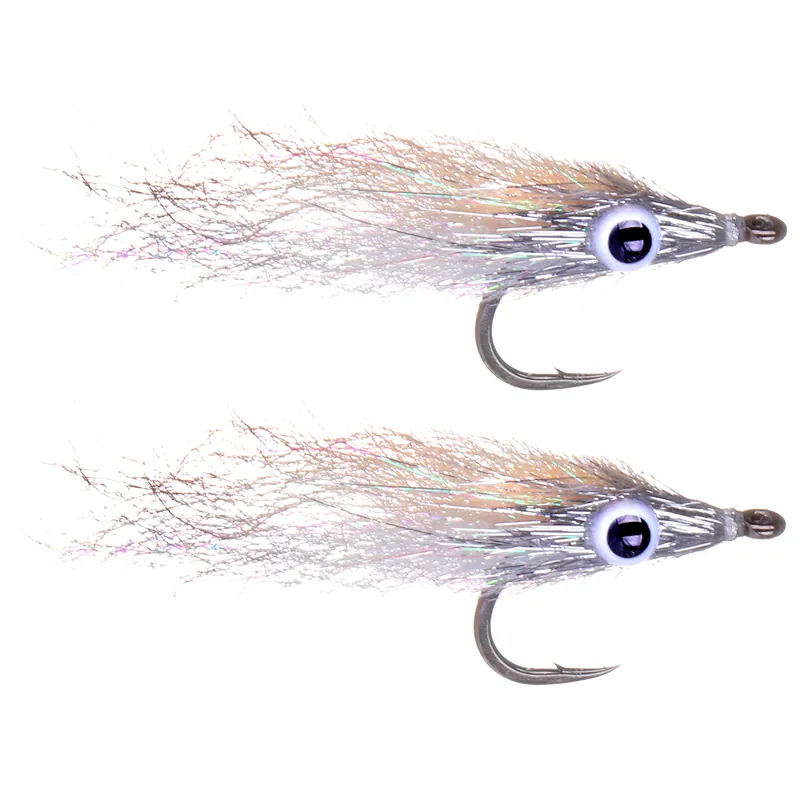 Enrico Puglisi MICRO MINNOW STREAMER - TAN - #2 / 2 Per Pack-