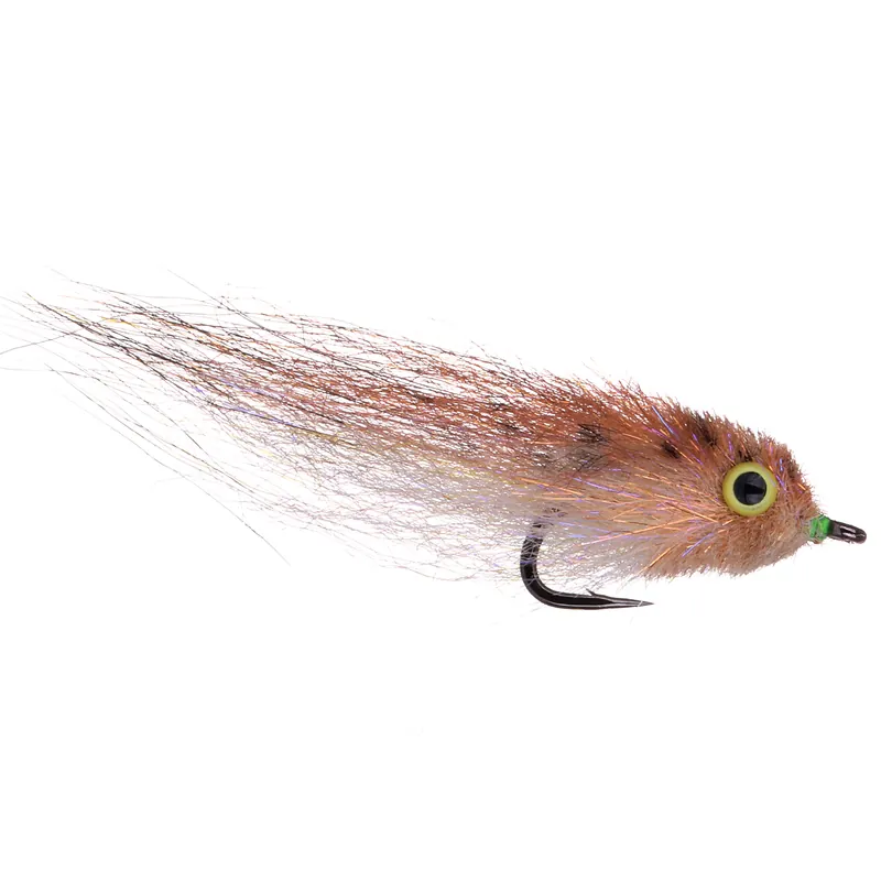 Enrico Puglisi MUD MINNOW STREAMER - MOTTLED TAN - #2-