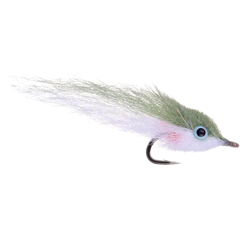 Enrico Puglisi PERFECT MINNOW STREAMER - PALE OLIVE - #2-