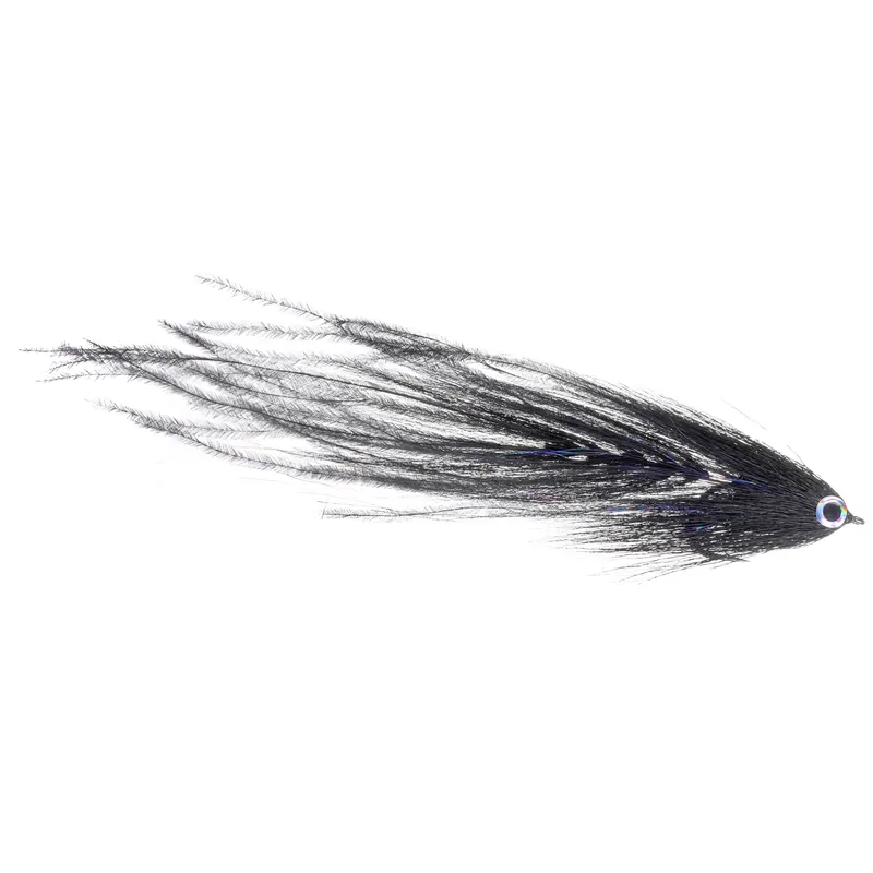 Superflies Beast Fly Pike Black #6/0-