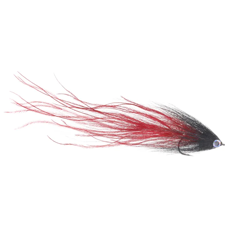 Superflies Beast Fly Pike Black/Red #6/0-