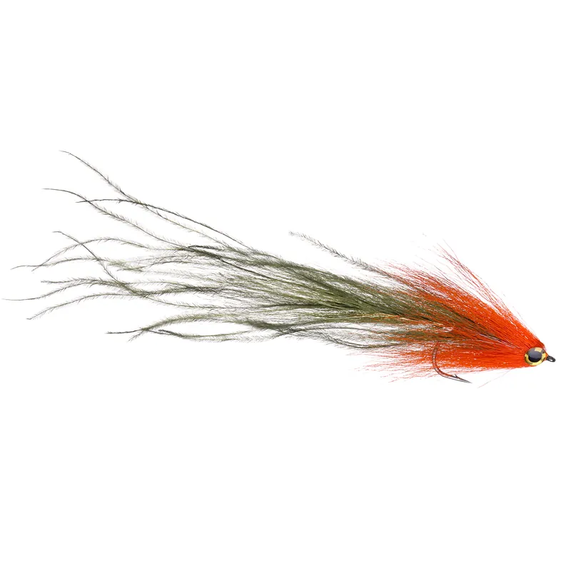 Superflies Beast Fly Pike Orange/Olive #6/0-