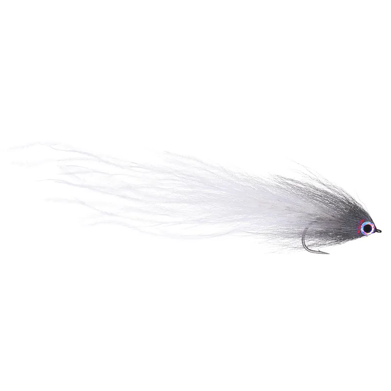 Superflies Beast Fly Pike White/Grey #6/0-