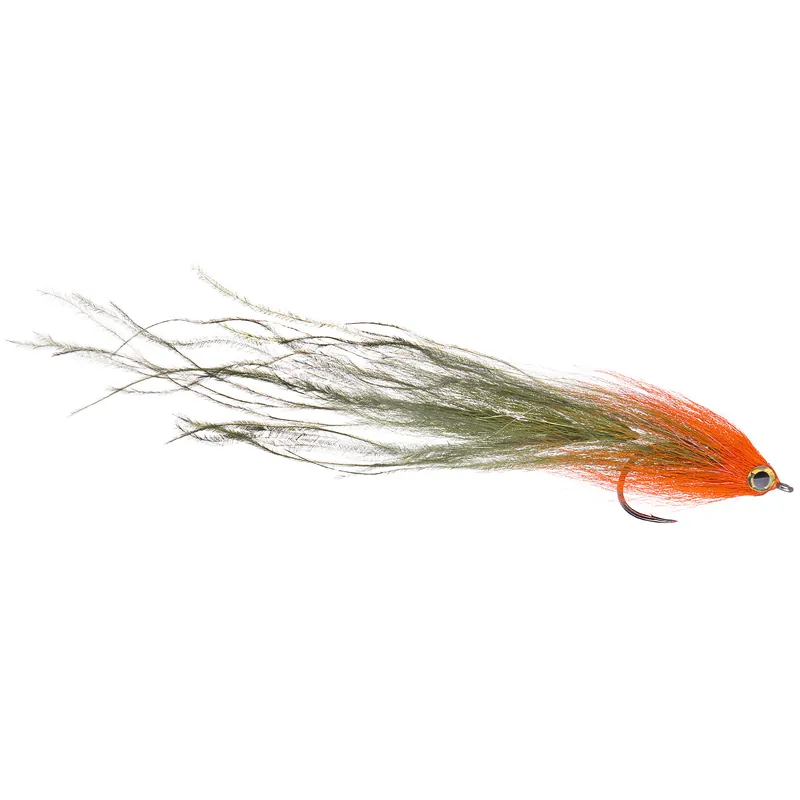 Superflies Beast Fly GT Orange/Olive AHREX SA290 #8/0 Salzwasserfliege-