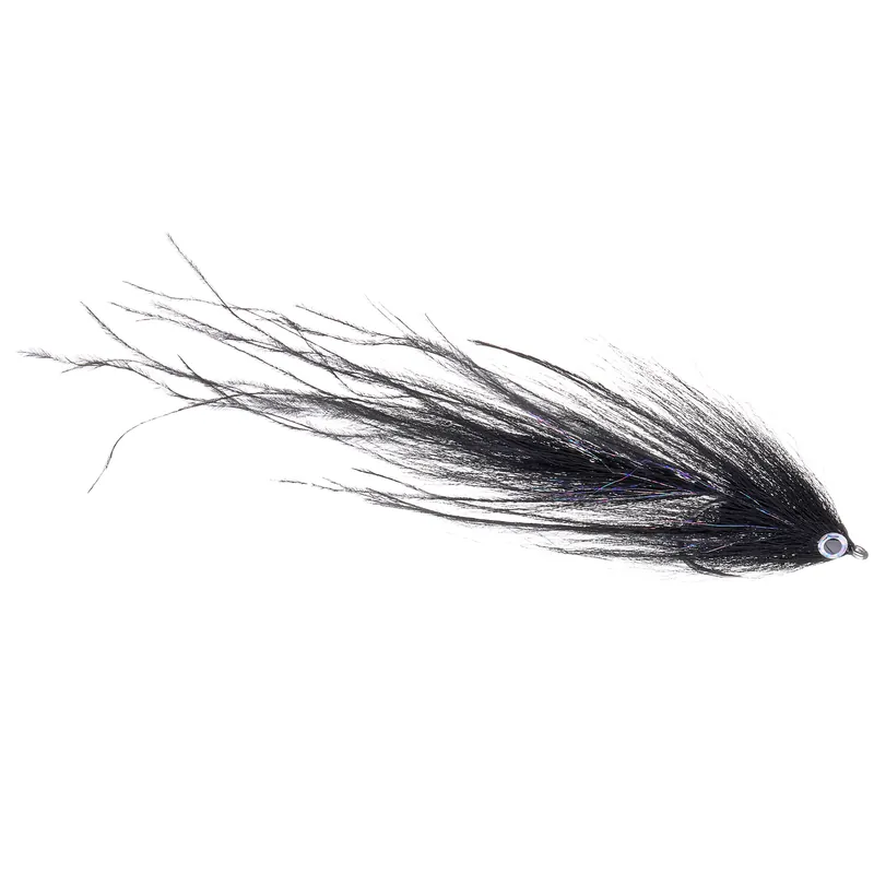 Superflies Beast Fly GT Black AHREX SA290 #8/0 Salzwasserfliege-