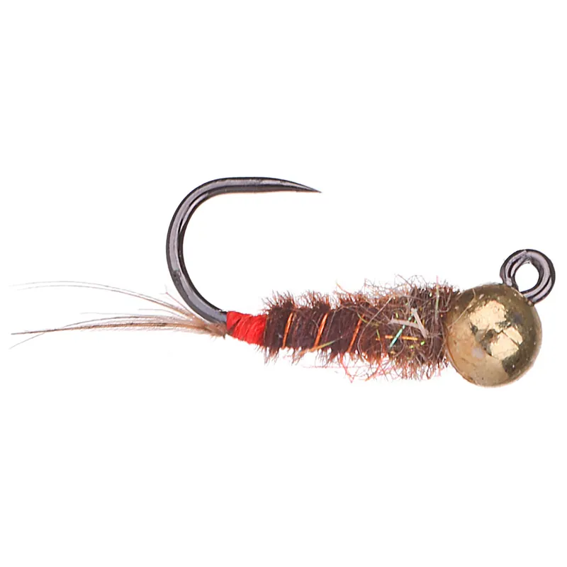 adh-fishing Tungsten Jig Nymphe Pheasant Tail on AHREX #14 by Superflies-