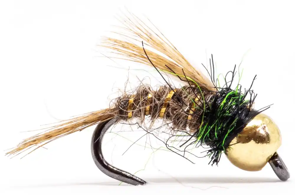 Superflies March Brown Tungsten Nymphe #14-