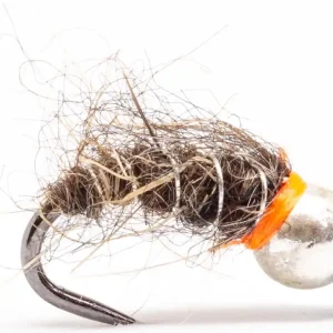 Superflies Hare's Ear Silver Tungsten Nymphe #14-