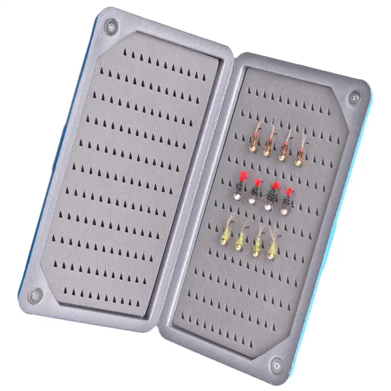 adh-fishing Tungsten Nymphen Set 12 Stück on AHREX by Superflies Fliegenset-