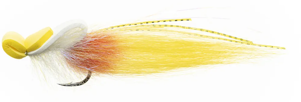Enrico Puglisi TOP WATER - WHITE / YELLOW - #2/0-