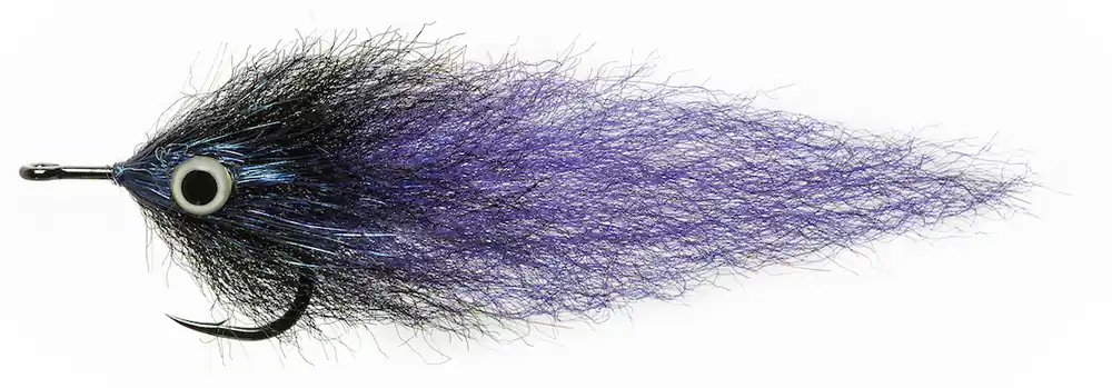Enrico Puglisi EP® TARPON STREAMER - BLACK / PURPLE - #3/0-
