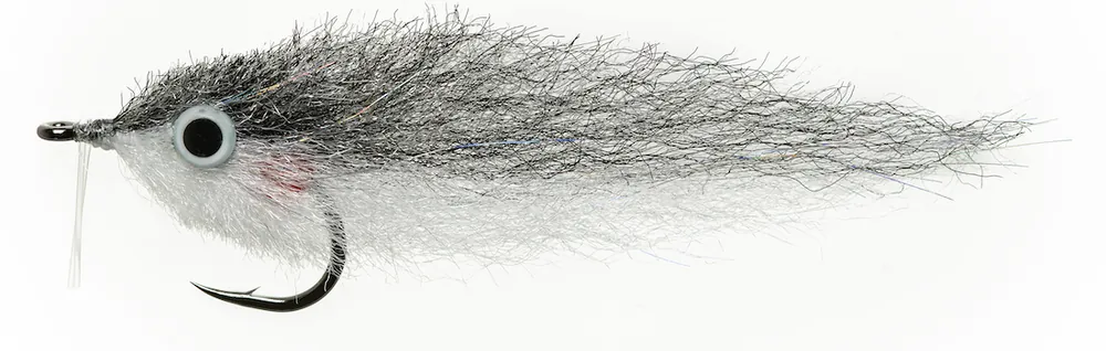 Enrico Puglisi MULLET STREAMER - SLATE / WHITE- 2/0