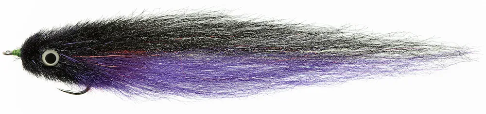 Enrico Puglisi PIKE & OFFSHORE STREAMER - BLACK / PURPLE - #4/0-