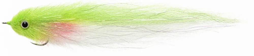Enrico Puglisi PIKE & OFFSHORE STREAMER - CHARTREUSE / POLAR - #4/0-