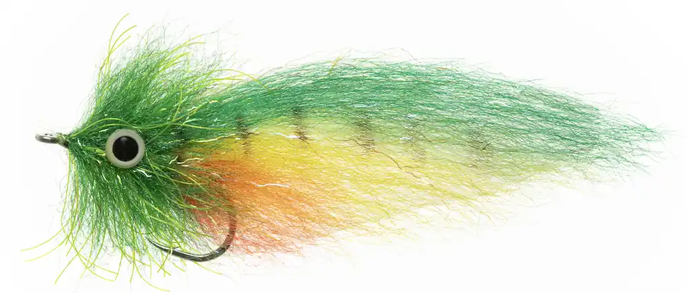 Enrico Puglisi RATTLE STREAMER AMAZON - GREEN / CHARTREUSE / ORANGE / YELLOW - #4/0-