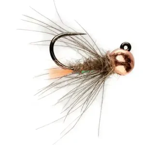 Fulling Mill Tactical Jig Nymphs Olsen's Hare's Ear Blowtorch Barbless Nymphe- 16d