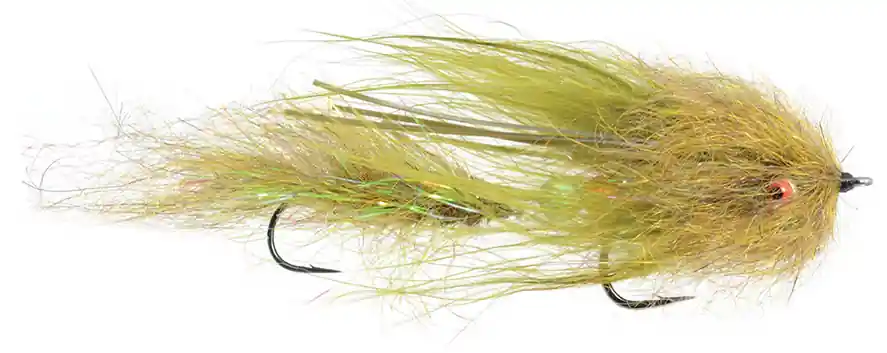 Fulling Mill Cheech Leech Olive #1 Big Fish Trout Bum Streamer-