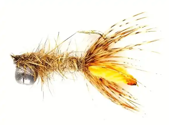 Fulling Mill Peeping Caddis Hare's Ear Nymphe- 10