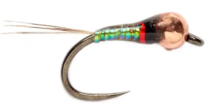 Fulling Mill Red Neck Gasolina Perdigon Nymph Barbless- 14