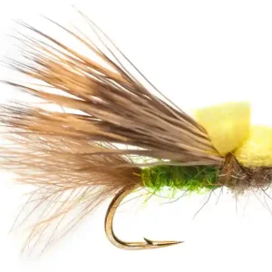 Fulling Mill Tactical Dryfly Procter's Bounce Back Caddis Yellow #12 Trockenfliege-