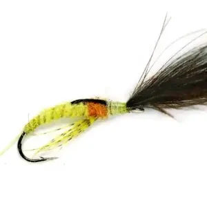 Fulling Mill Yellow Mayfly CDC Emerger #12 Maifliege-