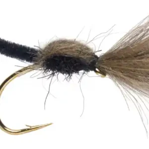 Fulling Mill Technical Dryfly Jackie's Black Palomino Shuttlecock Trockenfliege-                                                                                                                                                                                                                        14