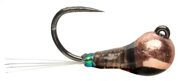Fulling Mill Tactical Perdigons Olsen's Natural Quilldigon Barbless Nymphe- 18d