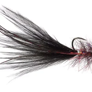 Fulling Mill Tactical Balanced Leech Micro Leech Black #14 - 2,5mm Yellow Spot Barbless-