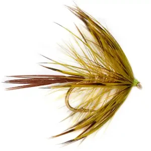 Fulling Mill Jackie Mask Green Drake Mayfly #10 Maifliege-