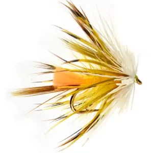 Fulling Mill Jackie Yellow Mayfly Muddler #10 Maifliege-