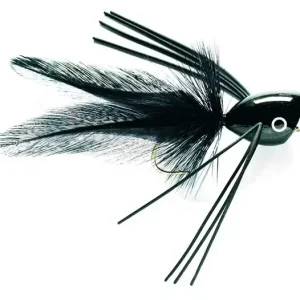 Fulling Mill Streamer - Black Popper-