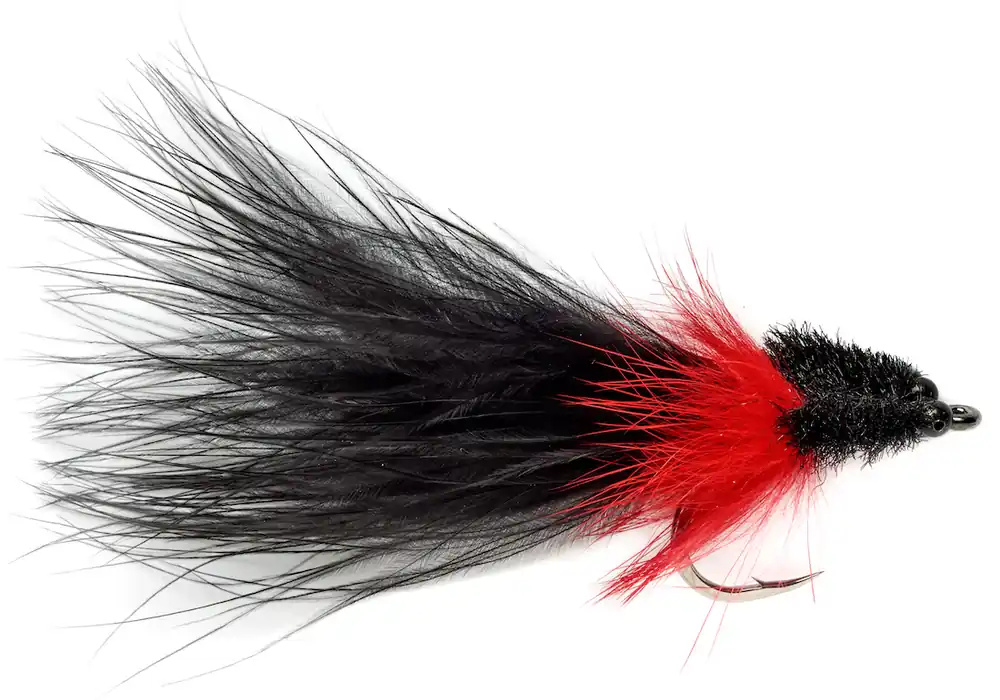 Fulling Mill Millhouse Tarpon Toad #1/0 Black Death-