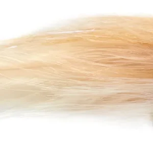 Fulling Mill Two Tone Brushy Streamer #6/0 Tan & White-
