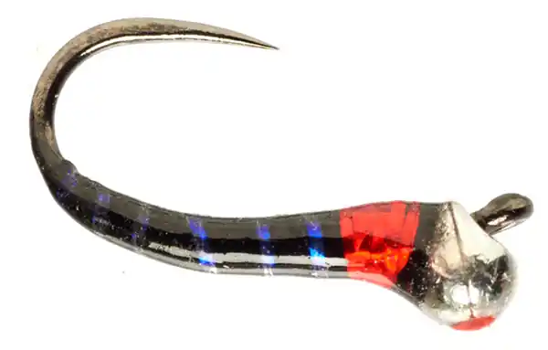 Fulling Mill Classic Buzzer - Superman Red Spot Nymph Barbless- 10