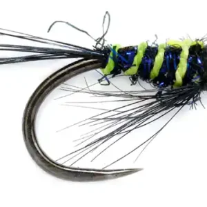 Fulling Mill Croston's Diawl Trigger UV Black Chartreuse- 12