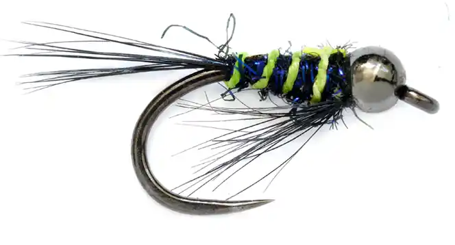Fulling Mill Croston's Diawl Trigger UV Black Chartreuse- 12