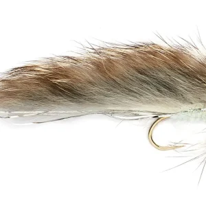 Fulling Mill Streamer - Natural Zonker Skullhead- 4