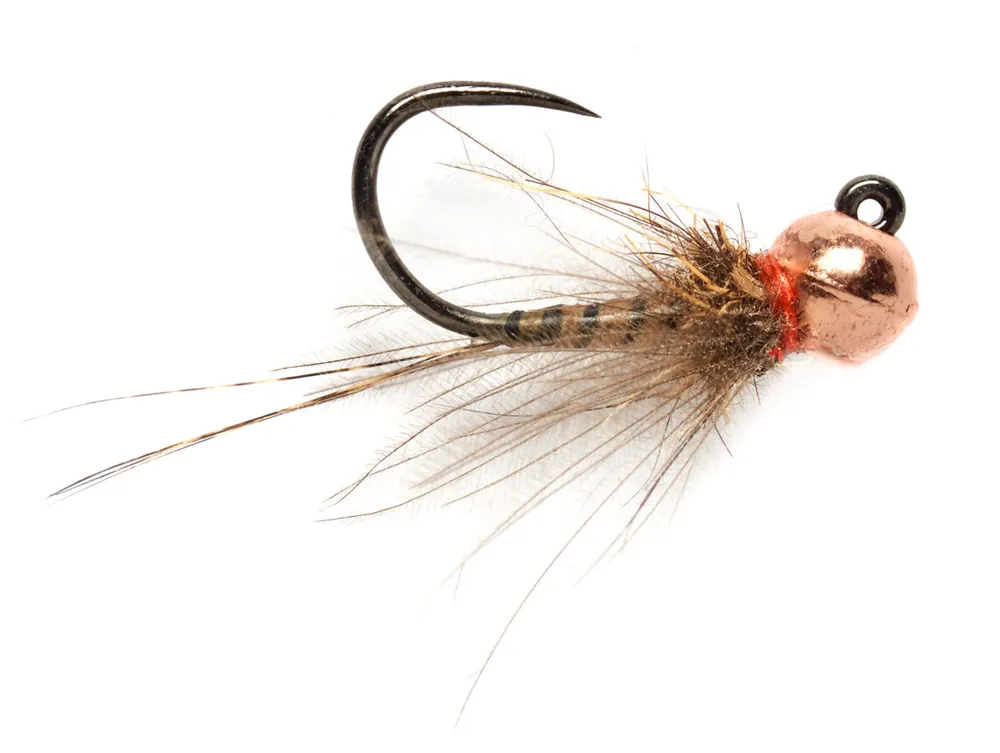 Fulling Mill Nymphe - Croston's Thread Quill Copper Bead Barbless-