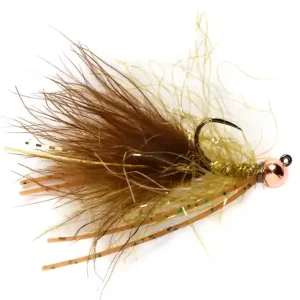 Fulling Mill Streamer - Daniel's UV Polar Jig Olive Barbless-