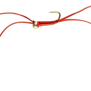 Fulling Mill Bung Worm Blood Yellow Spot Nymph Barbless-