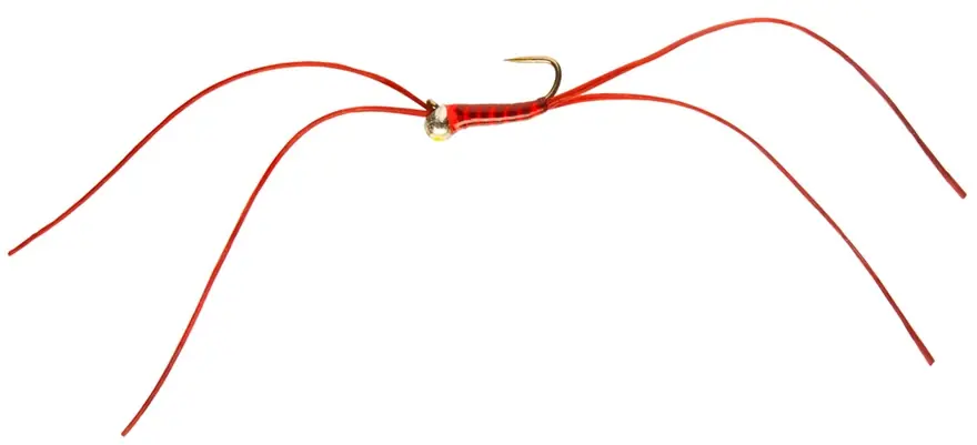 Fulling Mill Bung Worm Blood Yellow Spot Nymph Barbless-