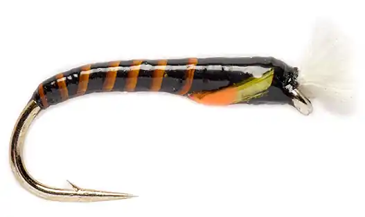 Fulling Mill Two Tone Buzzer Black Nymph-