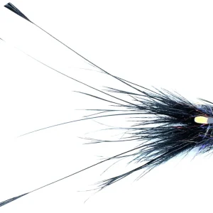 Frödin Flies Tubenfliege Pig Series - Black- 2 cm