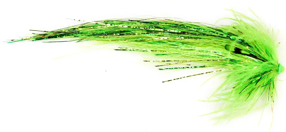 Frödin Flies Tubenfliege Flash Wing Series - Hot Greenlander Green- 6 cm